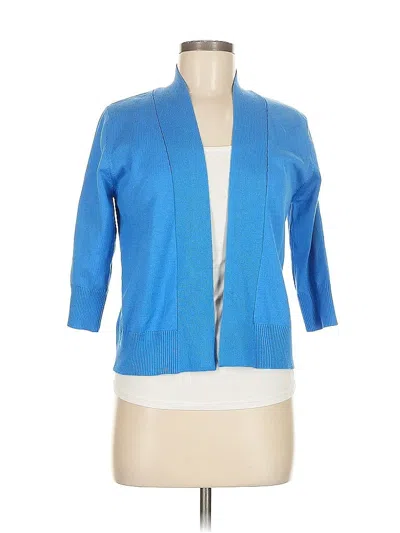 Pre-owned Unbranded Cardigan Sweater In Blue