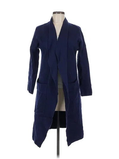 Pre-owned Unbranded Cardigan Sweater In Blue