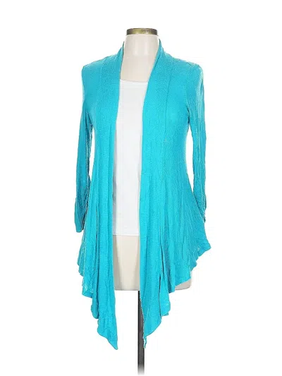 Pre-owned Unbranded Cardigan Sweater In Blue