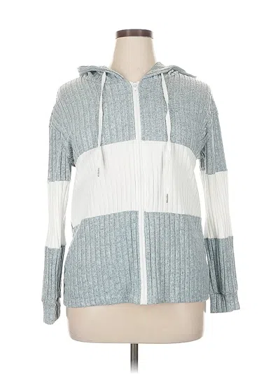 Pre-owned Unbranded Cardigan Sweater In Blue