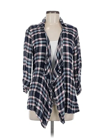 Pre-owned Unbranded Cardigan Sweater In Blue
