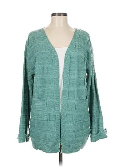 Pre-owned Unbranded Cardigan Sweater In Blue