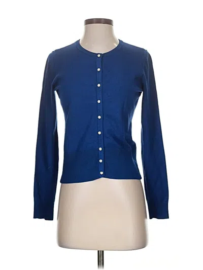 Pre-owned Unbranded Cardigan Sweater In Blue