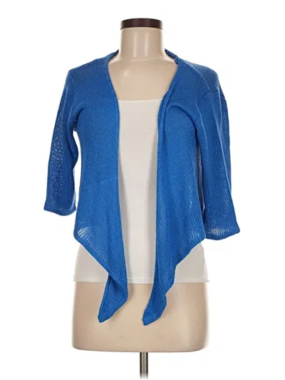 Pre-owned Unbranded Cardigan Sweater In Blue