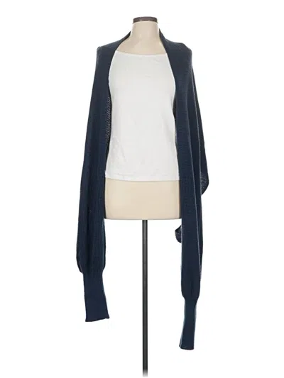 Pre-owned Unbranded Cardigan Sweater In Blue