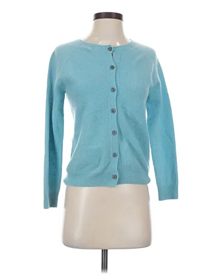 Pre-owned Unbranded Cardigan Sweater In Blue