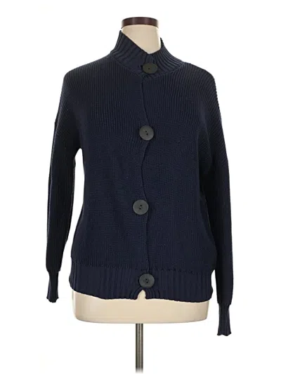 Pre-owned Unbranded Cardigan Sweater In Blue