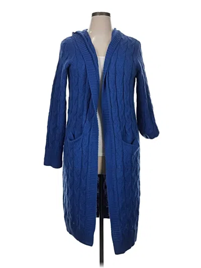 Pre-owned Unbranded Cardigan Sweater In Blue