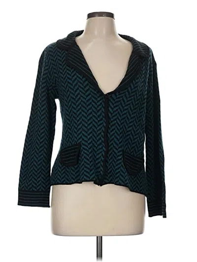 Pre-owned Unbranded Cardigan Sweater In Blue