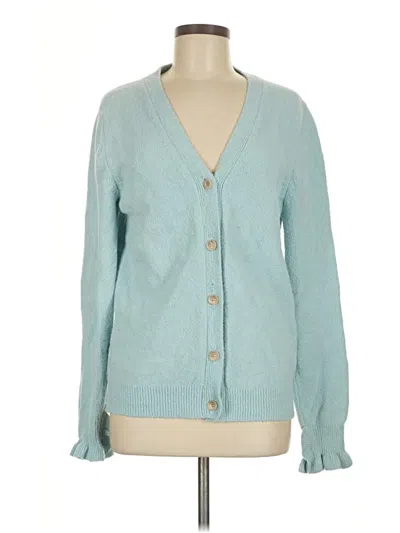 Pre-owned Unbranded Cardigan Sweater In Blue