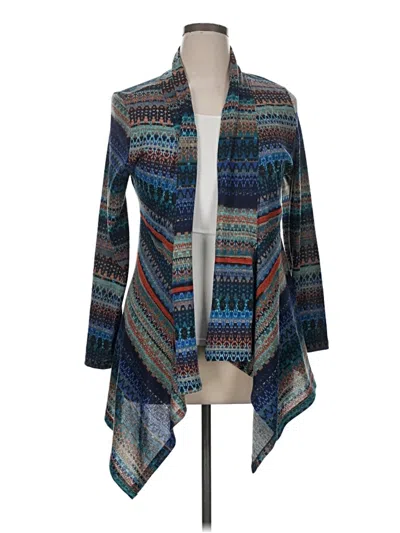 Pre-owned Unbranded Cardigan Sweater In Blue