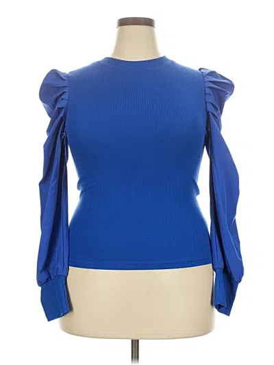Pre-owned Unbranded Cardigan Sweater In Blue