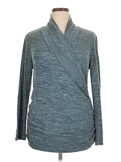 Pre-owned Unbranded Cardigan Sweater In Blue