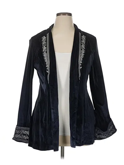 Pre-owned Unbranded Cardigan Sweater In Blue