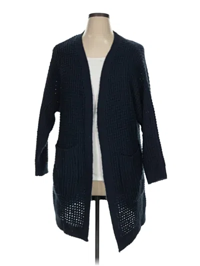 Pre-owned Unbranded Cardigan Sweater In Blue
