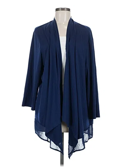 Pre-owned Unbranded Cardigan Sweater In Blue