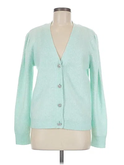 Pre-owned Unbranded Cardigan Sweater In Blue