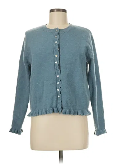 Pre-owned Unbranded Cardigan Sweater In Blue