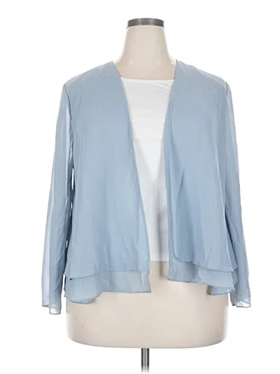 Pre-owned Unbranded Cardigan Sweater In Blue