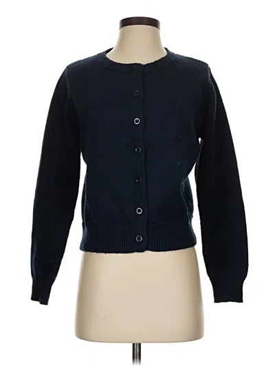 Pre-owned Unbranded Cardigan Sweater In Blue