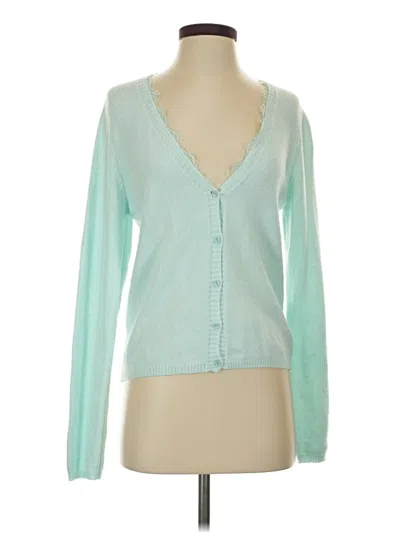 Pre-owned Unbranded Cardigan Sweater In Blue