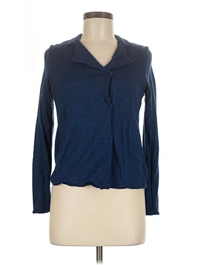 Pre-owned Unbranded Cardigan Sweater In Blue