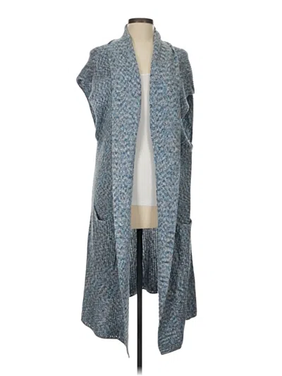 Pre-owned Unbranded Cardigan Sweater In Blue