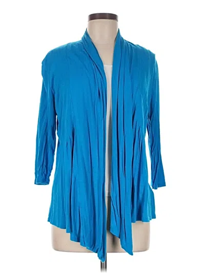 Pre-owned Unbranded Cardigan Sweater In Blue