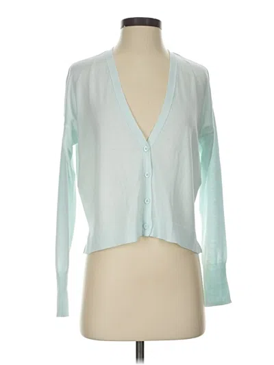 Pre-owned Unbranded Cardigan Sweater In Blue