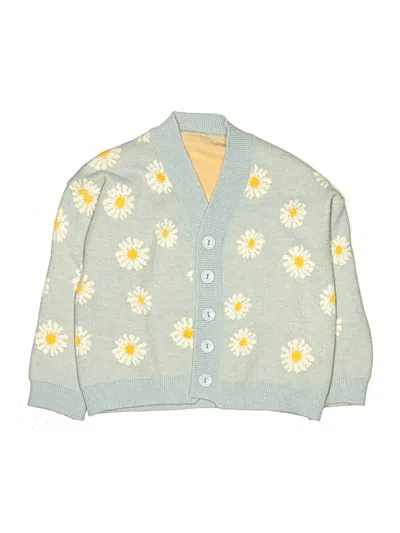 Pre-owned Unbranded Kids' Cardigan Sweater In Blue