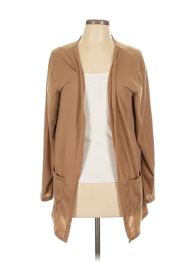 Pre-owned Unbranded Cardigan Sweater In Brown