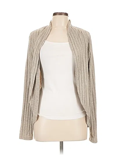 Pre-owned Unbranded Cardigan Sweater In Brown