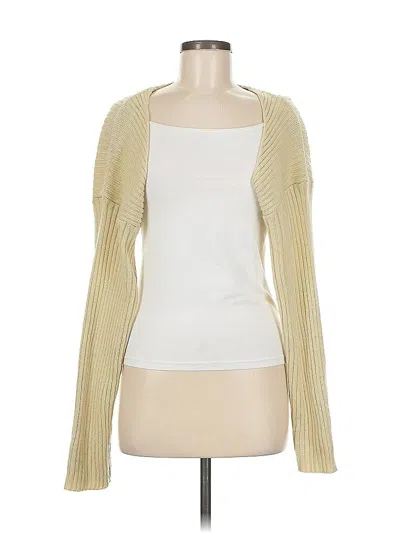 Pre-owned Unbranded Cardigan Sweater In Brown