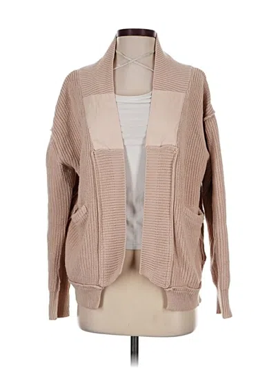 Pre-owned Unbranded Cardigan Sweater In Brown