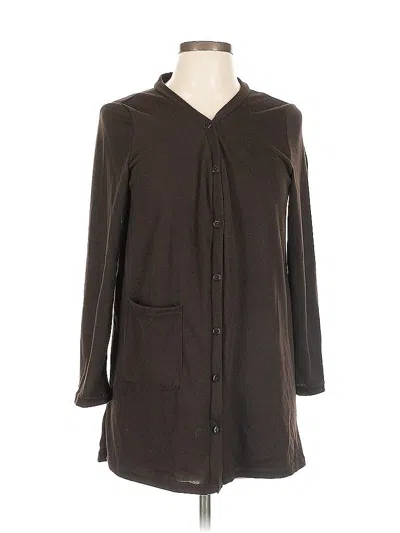 Pre-owned Unbranded Cardigan Sweater In Brown