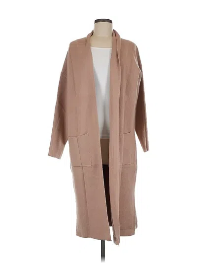 Pre-owned Unbranded Cardigan Sweater In Brown