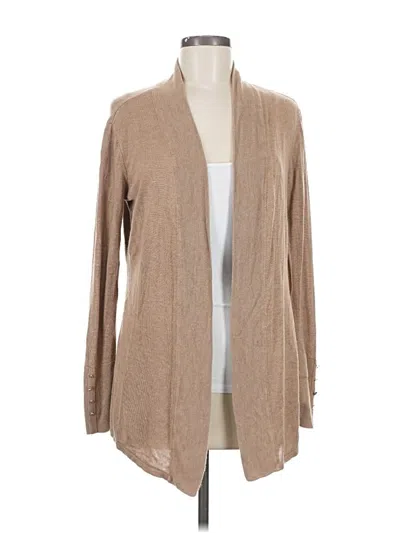 Pre-owned Unbranded Cardigan Sweater In Brown