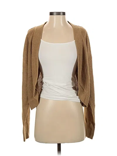 Pre-owned Unbranded Cardigan Sweater In Brown