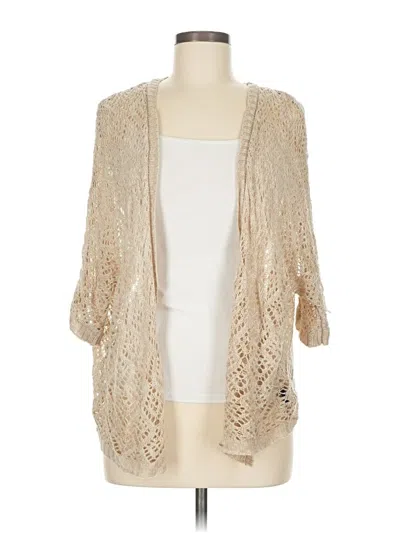 Pre-owned Unbranded Cardigan Sweater In Brown