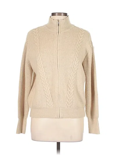 Pre-owned Unbranded Cardigan Sweater In Brown