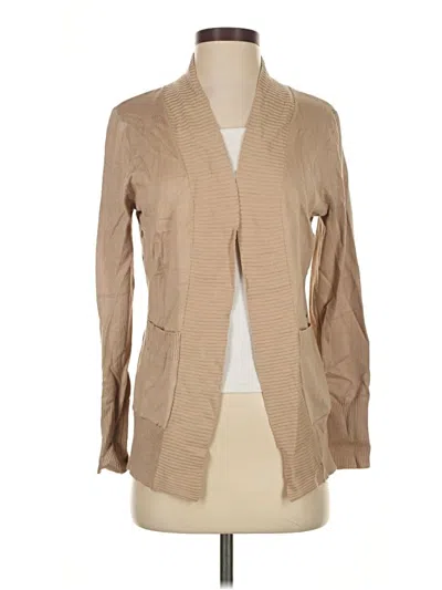 Pre-owned Unbranded Cardigan Sweater In Brown