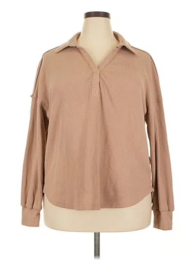 Pre-owned Unbranded Cardigan Sweater In Brown