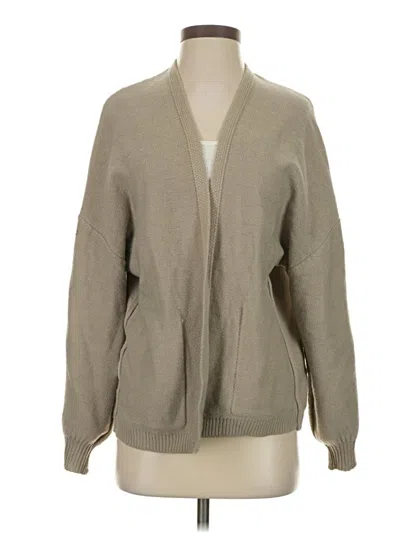 Pre-owned Unbranded Cardigan Sweater In Brown