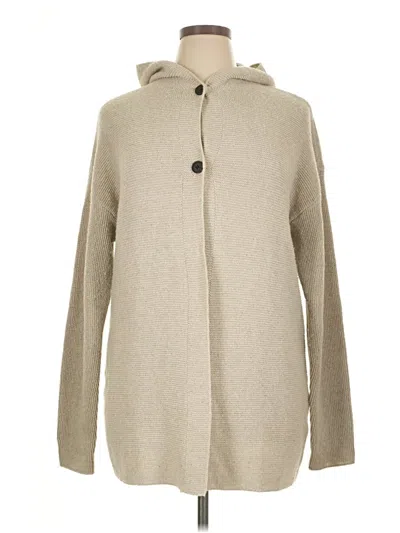 Pre-owned Unbranded Cardigan Sweater In Brown