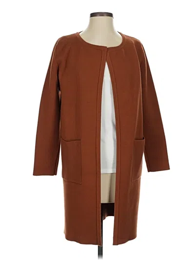 Pre-owned Unbranded Cardigan Sweater In Brown