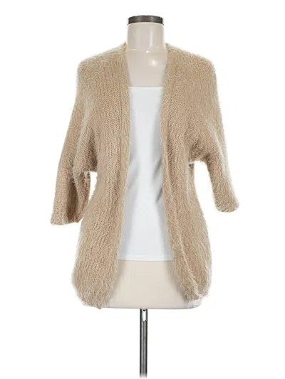Pre-owned Unbranded Cardigan Sweater In Brown