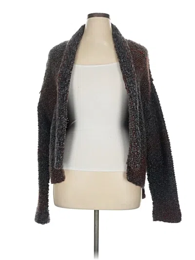 Pre-owned Unbranded Cardigan Sweater In Brown
