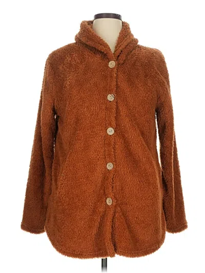 Pre-owned Unbranded Cardigan Sweater In Brown