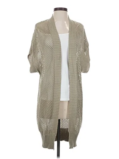 Pre-owned Unbranded Cardigan Sweater In Brown
