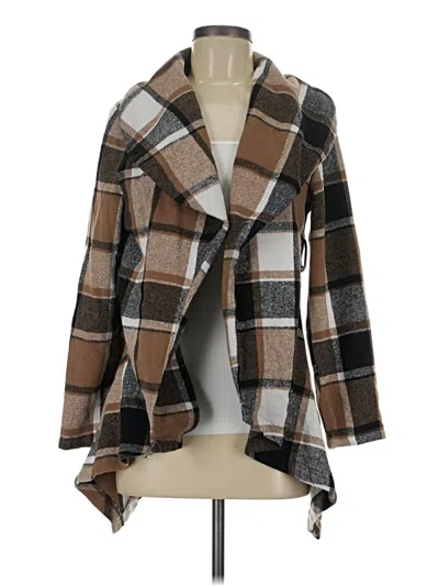 Pre-owned Unbranded Cardigan Sweater In Brown